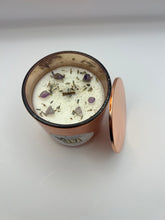 Load image into Gallery viewer, Pure Comfort- Lavender Vanilla Reiki + Crystal Infused Candle
